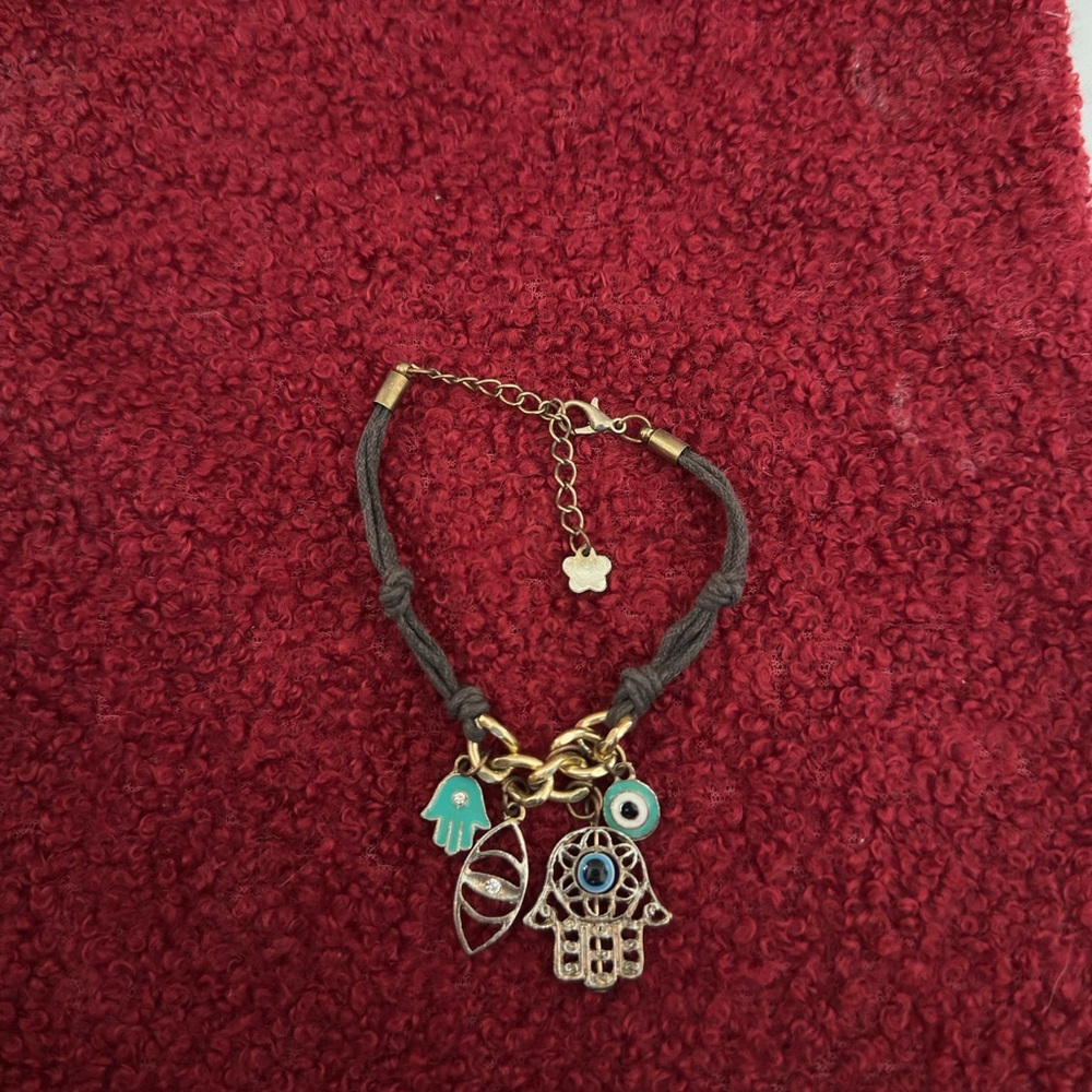 Hamsa Charm Bracelet